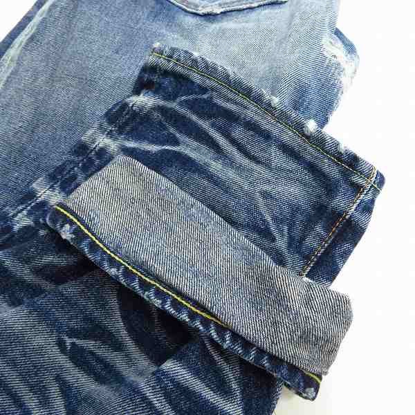 実際に弊社で買取させて頂いたMARBLES/マーブルズ インディゴ デニムパンツの画像 5枚目
