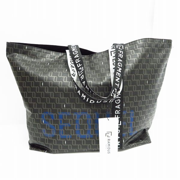 実際に弊社で買取させて頂いた【未使用】RAMIDUS×FRAGMENT DESIGN/ラミダス×フラグメントデザイン 総柄トートバッグの画像 1枚目