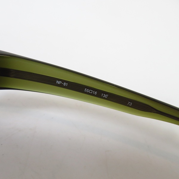 実際に弊社で買取させて頂いた999.9/フォーナインズ メガネフレーム NP-81の画像 6枚目