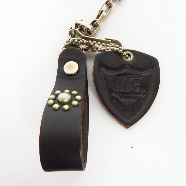 実際に弊社で買取させて頂いたHTC/Hollywood Trading Company/エイチティーシー スタッズ ベルトループ/ウォレットチェーンの画像 1枚目