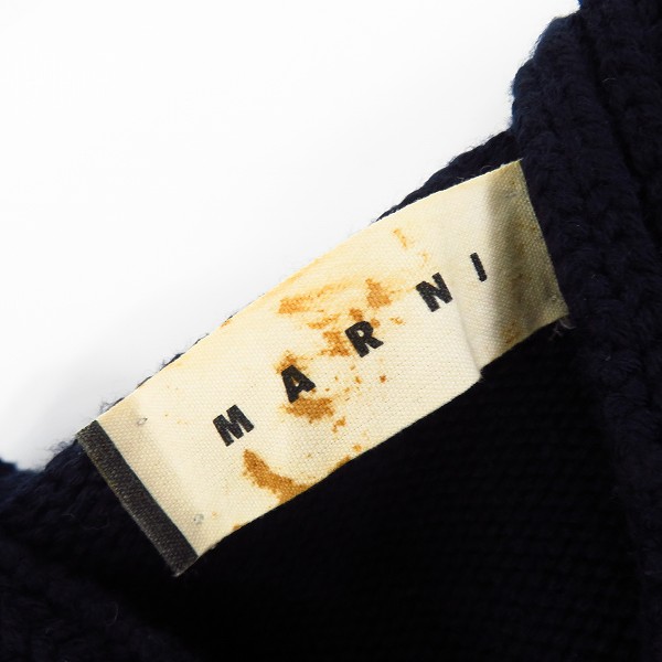 実際に弊社で買取させて頂いたMARNI/マルニ ウールカーディガン/44の画像 2枚目