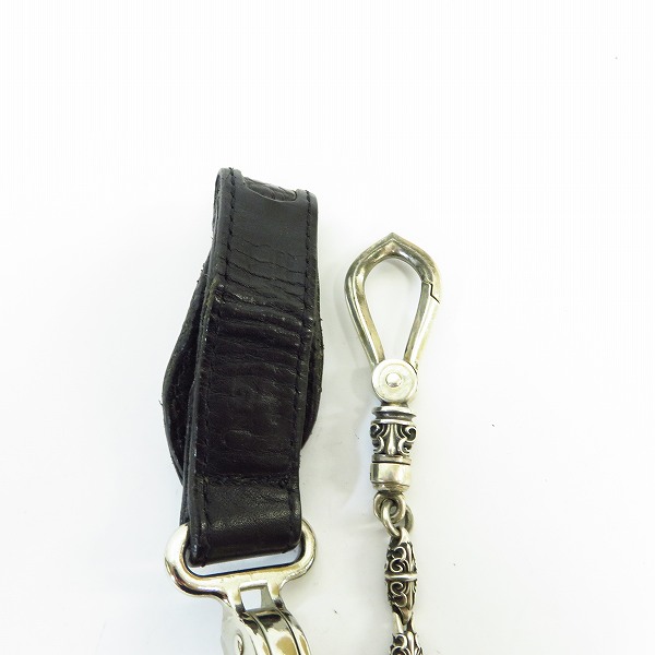 実際に弊社で買取させて頂いたDEAL DESIGN/ディールデザイン 2019SS collection ゲートスネークウォレットチェーン ヘックススターキーホルダー ２点セットの画像 2枚目