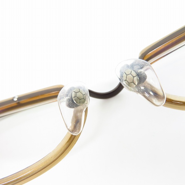 実際に弊社で買取させて頂いた999.9/フォーナインズ  度入り 眼鏡/メガネフレーム ヴィンテージモデル M-10の画像 3枚目