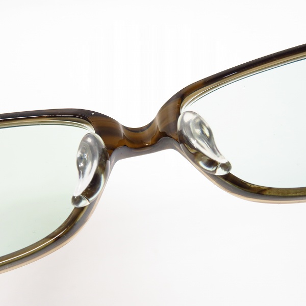 実際に弊社で買取させて頂いた999.9/フォーナインズ 度入り  フルリム カラーレンズ メガネフレーム/NP-67 136の画像 3枚目