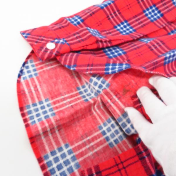 実際に弊社で買取させて頂いた【未使用】NUMBER (N)INE/ナンバーナイン16aw チェック ネルシャツ F16-NS013/3の画像 5枚目