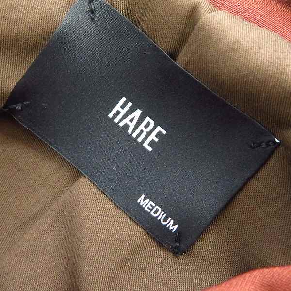 実際に弊社で買取させて頂いたHARE/ハレ BIGステンカラーコート/Mの画像 2枚目