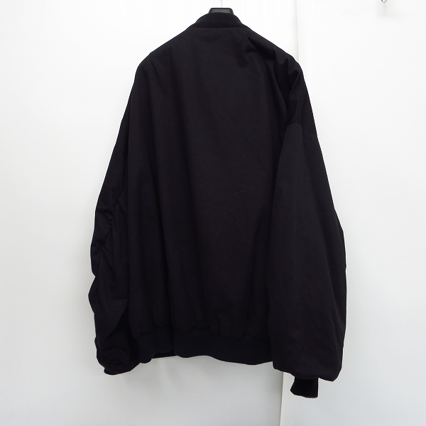 実際に弊社で買取させて頂いたLAD MUSICIAN/ラッドミュージシャン 19SS オーバーサイズMA-1ブルゾン 2119-353/44の画像 1枚目