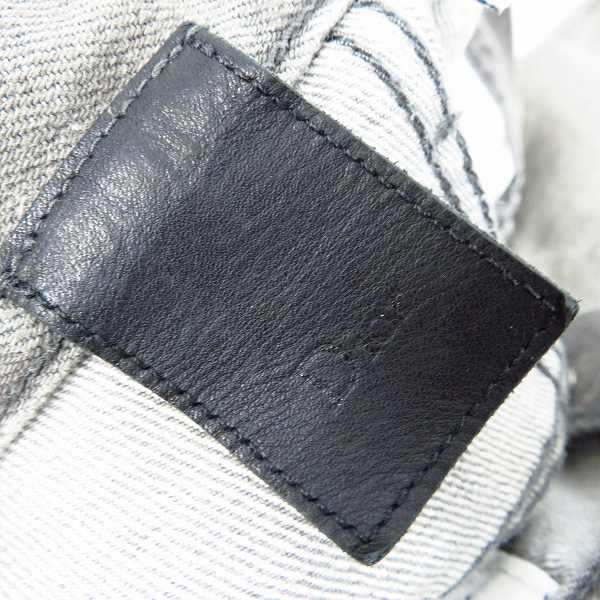 実際に弊社で買取させて頂いた【JPタグ】Dior HOMME/ディオールオム エディ期 ダメージ加工スキニーデニムパンツ 003D002TY046/26の画像 3枚目