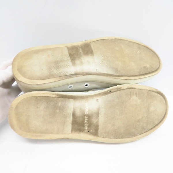 実際に弊社で買取させて頂いたMARC JACOBS/マークジェイコブス スウェードスニーカー/42の画像 2枚目