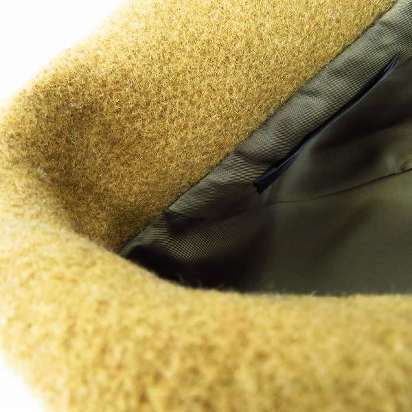 実際に弊社で買取させて頂いたHARE/ハレ ロングコート ブラウン Lの画像 6枚目