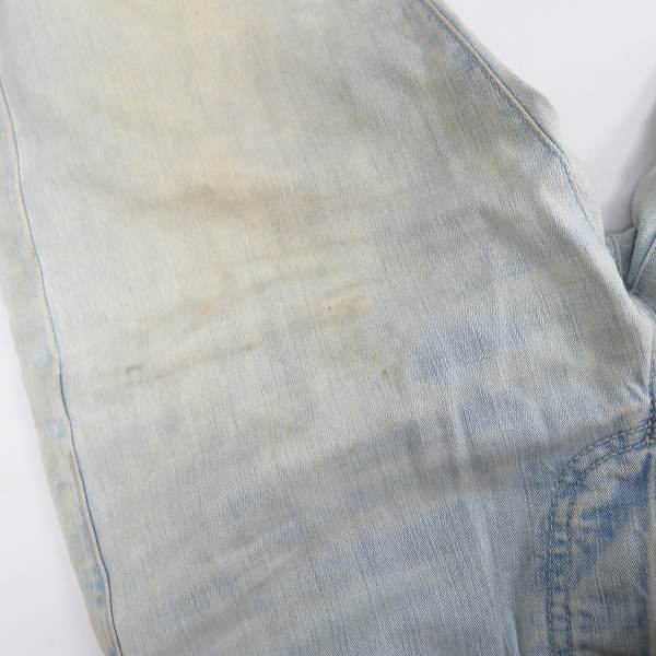 実際に弊社で買取させて頂いた【JPタグ】Dior HOMME/ディオールオム ウォッシュ加工デニムパンツ 8E3111750704/27の画像 6枚目