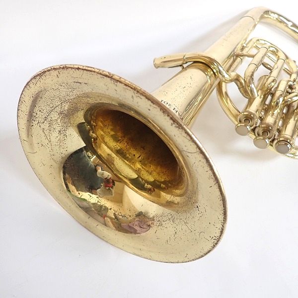 実際に弊社で買取させて頂いた★【ジャンク】YAMAHA/ヤマハ YAH-201/YAH201 アルトホルンの画像 2枚目