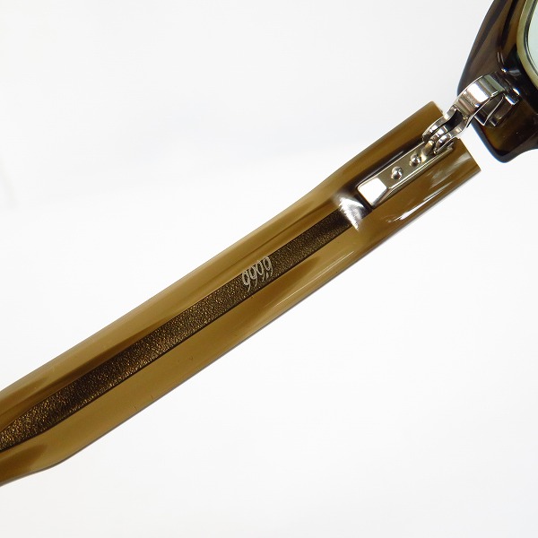 実際に弊社で買取させて頂いた999.9/フォーナインズ 度入り  フルリム カラーレンズ メガネフレーム/NP-67 136の画像 4枚目