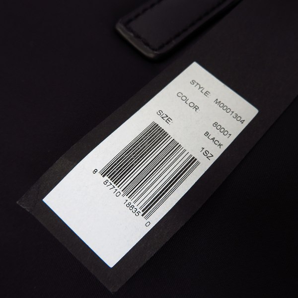 実際に弊社で買取させて頂いた【未使用】MARC BY MARC JACOBS/マークバイマークジェイコブス 2WAY PCケース/ブリーフケース 黒 M0001304の画像 7枚目