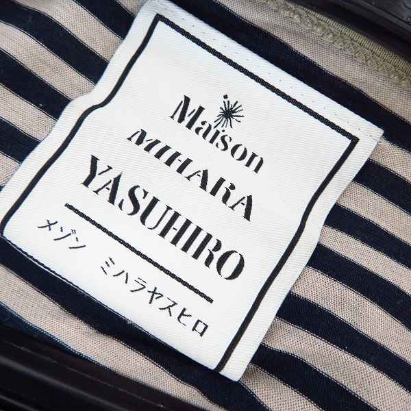 実際に弊社で買取させて頂いたMAISON MIHARA YASUHIRO/ミハラヤスヒロ フェイクレイヤード ロングスリーブTシャツ A00LT592 size：48の画像 2枚目