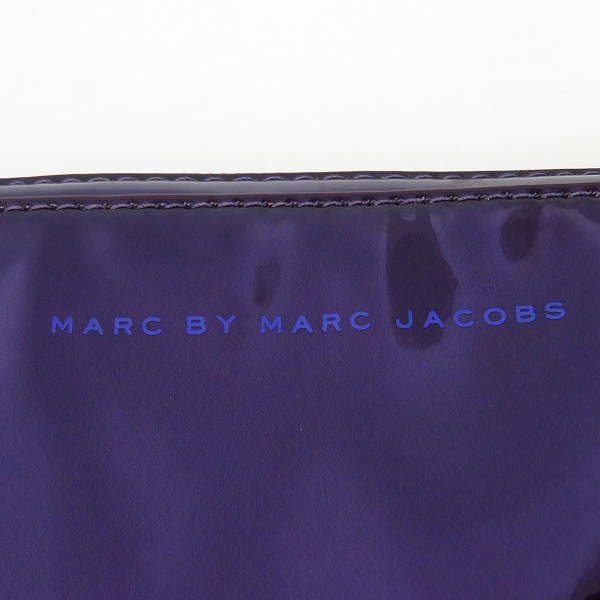 実際に弊社で買取させて頂いた【未使用】MARC BY MARC JACOBS/マークバイマークジェイコブス PC タブレットケース/クラッチバッグ エナメルの画像 6枚目