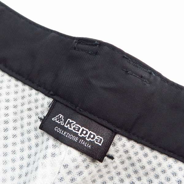 実際に弊社で買取させて頂いた【未使用】kappa/カッパ ゴルフ ロング スラックスパンツ ブラック KG452PA24/91の画像 2枚目