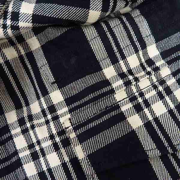 実際に弊社で買取させて頂いたMoonage Devilment/ムーンエイジデビルメント 形状記憶ワイヤー入り チェックブルゾン mjk-0041/46の画像 5枚目