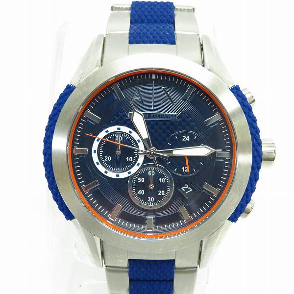 実際に弊社で買取させて頂いたARMANI EXCHANGE/アルマーニ エクスチェンジ クロノグラフ/クウォーツ/AX1386