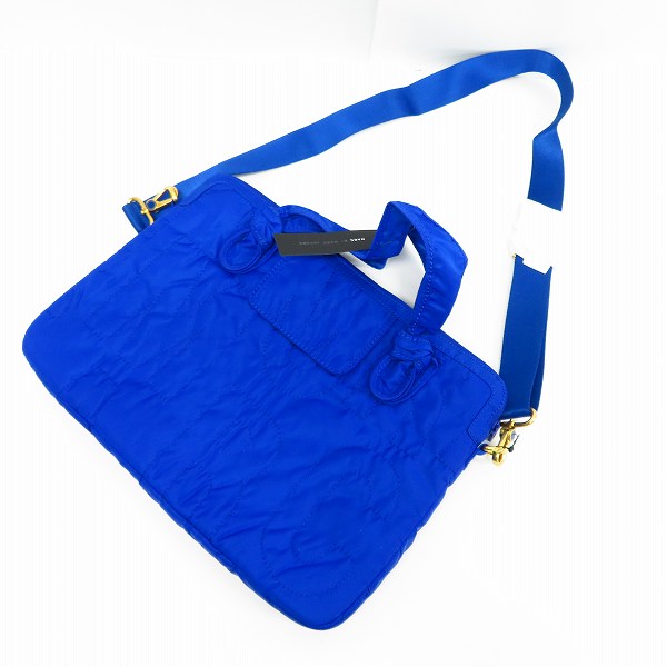 実際に弊社で買取させて頂いた【未使用】MARC BY MARC JACOBS/マークバイマークジェイコブス 2WAY PCケース/ブリーフケース M0001258Aの画像 1枚目