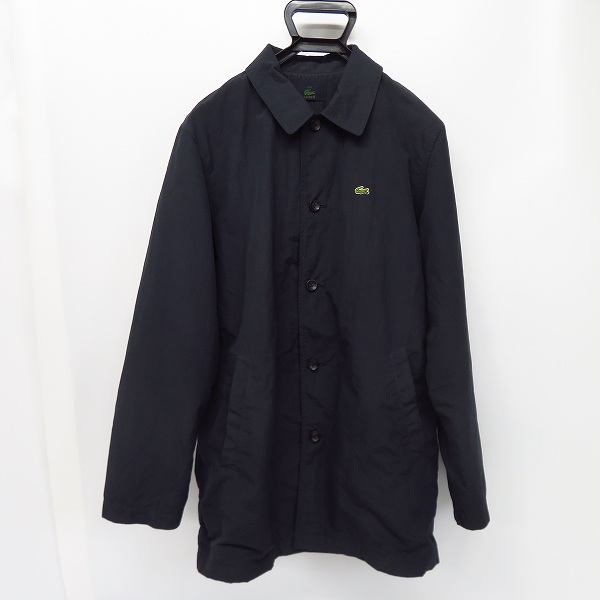 実際に弊社で買取させて頂いたLACOSTE/ラコステ 胸ロゴ ナイロン コーチジャケット BH022C