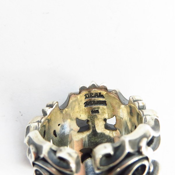 実際に弊社で買取させて頂いたDEAL DESIGN/ディールデザイン ペルソナクロスリング/22.5号の画像 5枚目