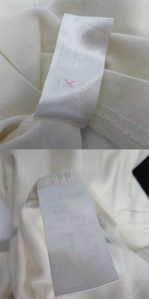 実際に弊社で買取させて頂いたDRESS CAMP/ドレスキャンプ ラメティラノサウルス カットソー 半袖Tシャツ/46の画像 3枚目