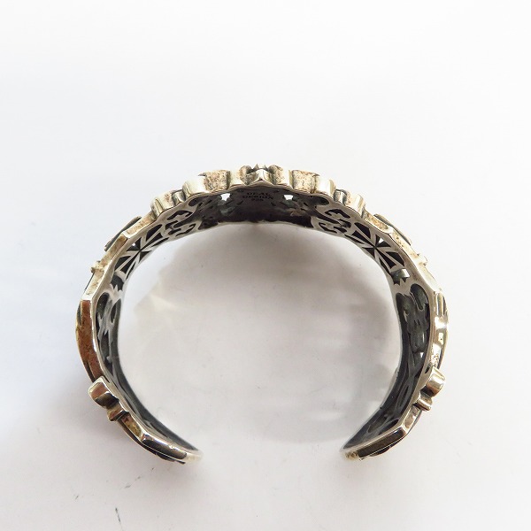 実際に弊社で買取させて頂いたDEAL DESIGN/ディールデザイン SV925 グランゲートバングル 391440の画像 5枚目