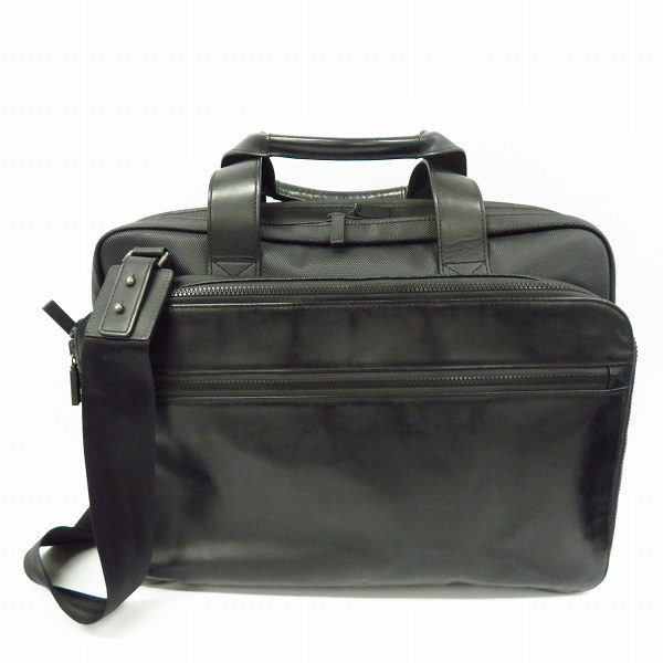 実際に弊社で買取させて頂いたdunhill/ダンヒル レザー×キャンバス ブリーフケース ビジネスバッグ