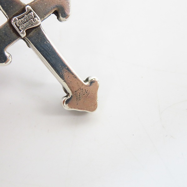 実際に弊社で買取させて頂いたSTANLEY GUESS/スタンリーゲス ガンズクロス ペンダント ストーンアイズの画像 4枚目