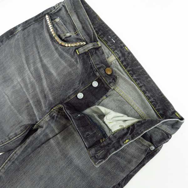 実際に弊社で買取させて頂いたHYSTERIC GLAMOUR×MIHARA YASUHIRO/ヒステリックグラマー×ミハラヤスヒロ スタッズデニム/34の画像 2枚目