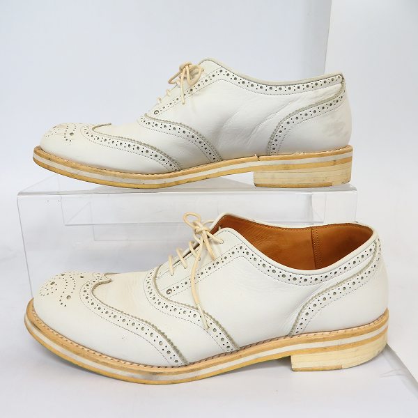 実際に弊社で買取させて頂いたDIET BUTCHER SLIM SKIN/ダイエットブッチャースリムスキン レザーシューズ/42の画像 3枚目