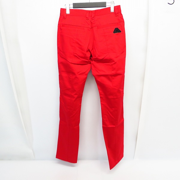 実際に弊社で買取させて頂いた【未使用】kappa/カッパ ゴルフ ロング スラックスパンツ レッド KC652PA11/Sの画像 1枚目