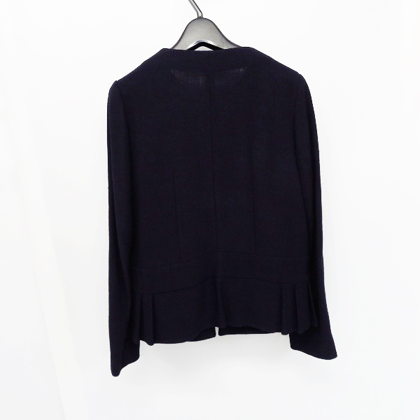 実際に弊社で買取させて頂いたMARNI/マルニ フリル付き レーヨンジャケット/40の画像 1枚目