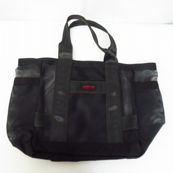 二*父様 BRIEFING（ブリーフィング）　メッシュトート　ブラック　廃盤　希 BRIEFING/ブリーフィング MESH TOTE メッシュトート バッグ BRF467219