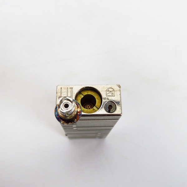 実際に弊社で買取させて頂いたdunhill/ダンヒル ロゴデザイン サイドローラーガスライターの画像 3枚目