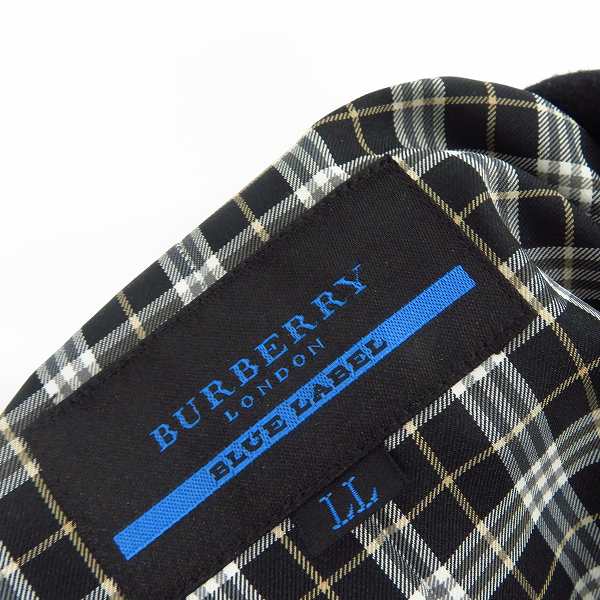 実際に弊社で買取させて頂いたBURBERRY BLUE LABEL/バーバリーブルーレーベル ウールコート FCK62-841-09/LLの画像 2枚目
