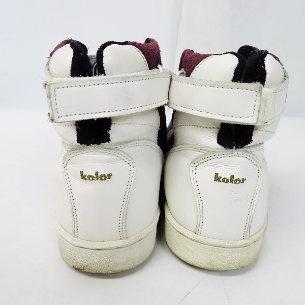 実際に弊社で買取させて頂いたkolor/カラー ハイカットスニーカー/シューズ/27の画像 1枚目