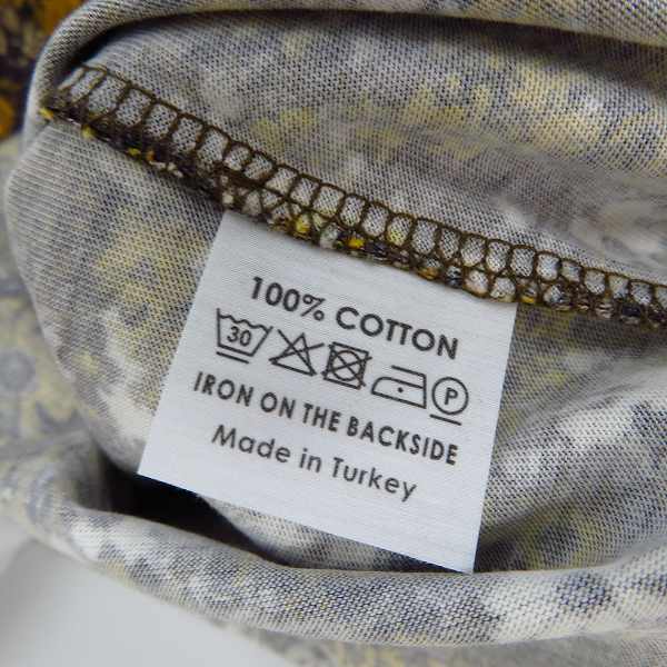 実際に弊社で買取させて頂いたDRIES VAN NOTEN/ドリスヴァンノッテン HABS PR 9602 総花柄 半袖Tシャツ size：Sの画像 3枚目