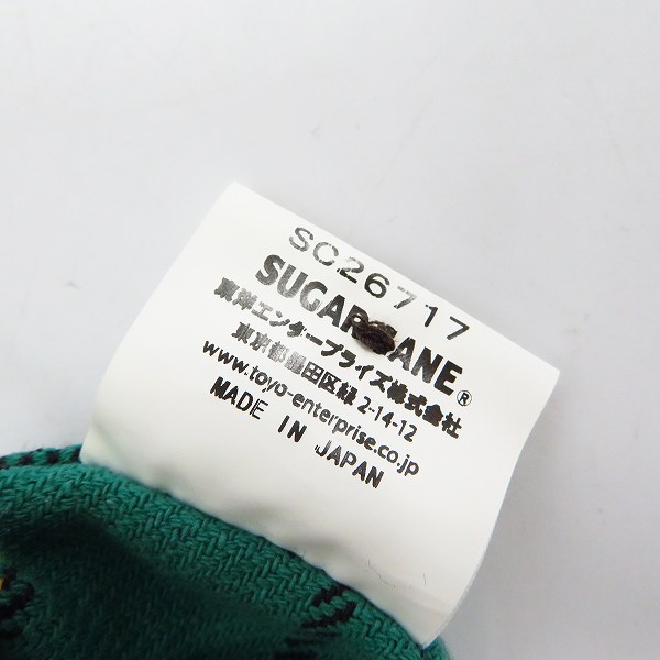 実際に弊社で買取させて頂いたSUGAR CANE/シュガーケーン チェック柄 長袖シャツ ワークシャツ　SC26717/XLの画像 3枚目