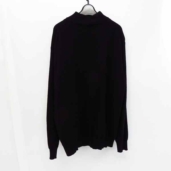 実際に弊社で買取させて頂いたBURBERRY LONDON/バーバリーロンドン ハーフジップ カシミヤ混ニット/Lの画像 1枚目