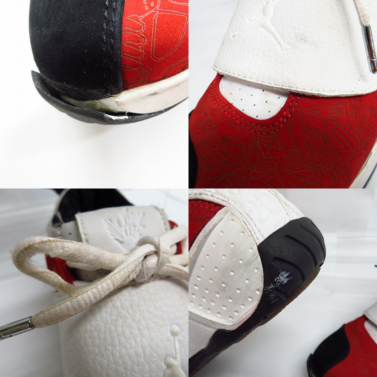 実際に弊社で買取させて頂いた【観賞用】NIKE/ナイキ AIR JORDAN XX MIDWEST/エアジョーダン 20 varsity red-white-black 310455-102/27.5の画像 6枚目