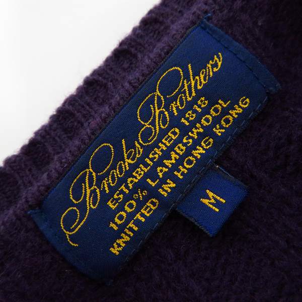 実際に弊社で買取させて頂いたRalph Lauren/ラルフローレン Brooks Brothers/ブルックスブラザーズ ニット/カーディガン M/2点セットの画像 2枚目