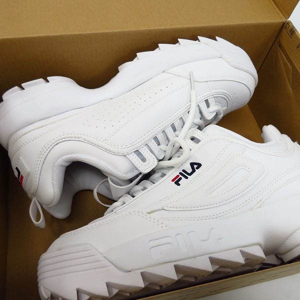 実際に弊社で買取させて頂いたFILA/フィラ　DISRUPTOR2/フィラ ディスラプター2 スニーカー 1FM00864-121/6.5の画像 8枚目