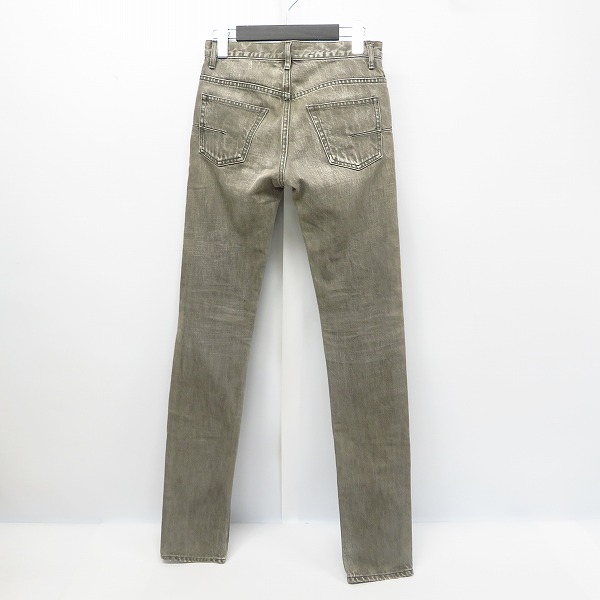 実際に弊社で買取させて頂いた【JPタグ】Dior HOMME/ディオールオム エディ期 ダメージ加工スキニーデニムパンツ 003D002TY046/26の画像 1枚目