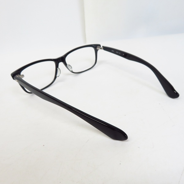 実際に弊社で買取させて頂いた999.9/フォーナインズ メガネフレーム ブラック NP-601の画像 2枚目