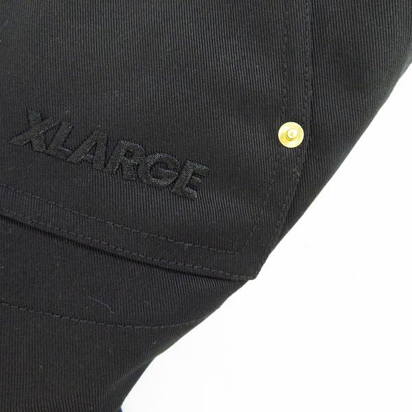 実際に弊社で買取させて頂いたX-LARGE×Dickies/エクストララージ×ディッキーズ オーバーオール ブラック/Mの画像 5枚目