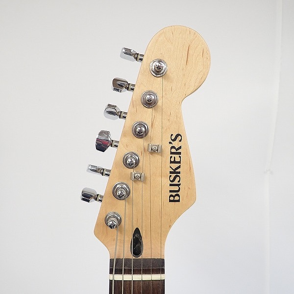 実際に弊社で買取させて頂いた★BUSKER'S/バスカーズ ストラトキャスタータイプ/エレキギターの画像 2枚目