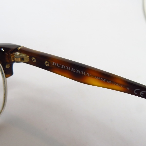 実際に弊社で買取させて頂いたBurberry/バーバリー メガネフレーム/アイウェア 2238-Dの画像 5枚目
