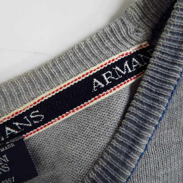 実際に弊社で買取させて頂いたARMANI JEANS/アルマーニジーンズ ニット/セーター M/L 3点セットの画像 5枚目